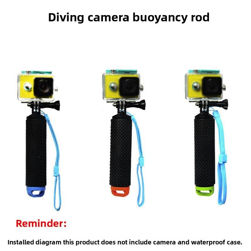 Underwater Camera Buoyancy Rod Detachable Anti Slip Handheld Rod Gopro For
