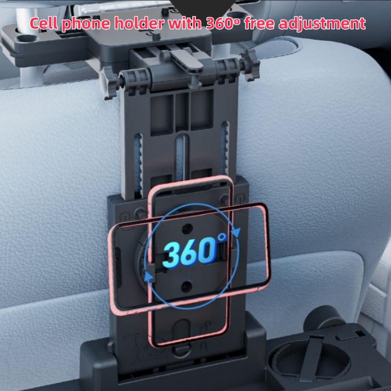 For Foldable storage car small table board multifunctional chair back car cup holder car table board