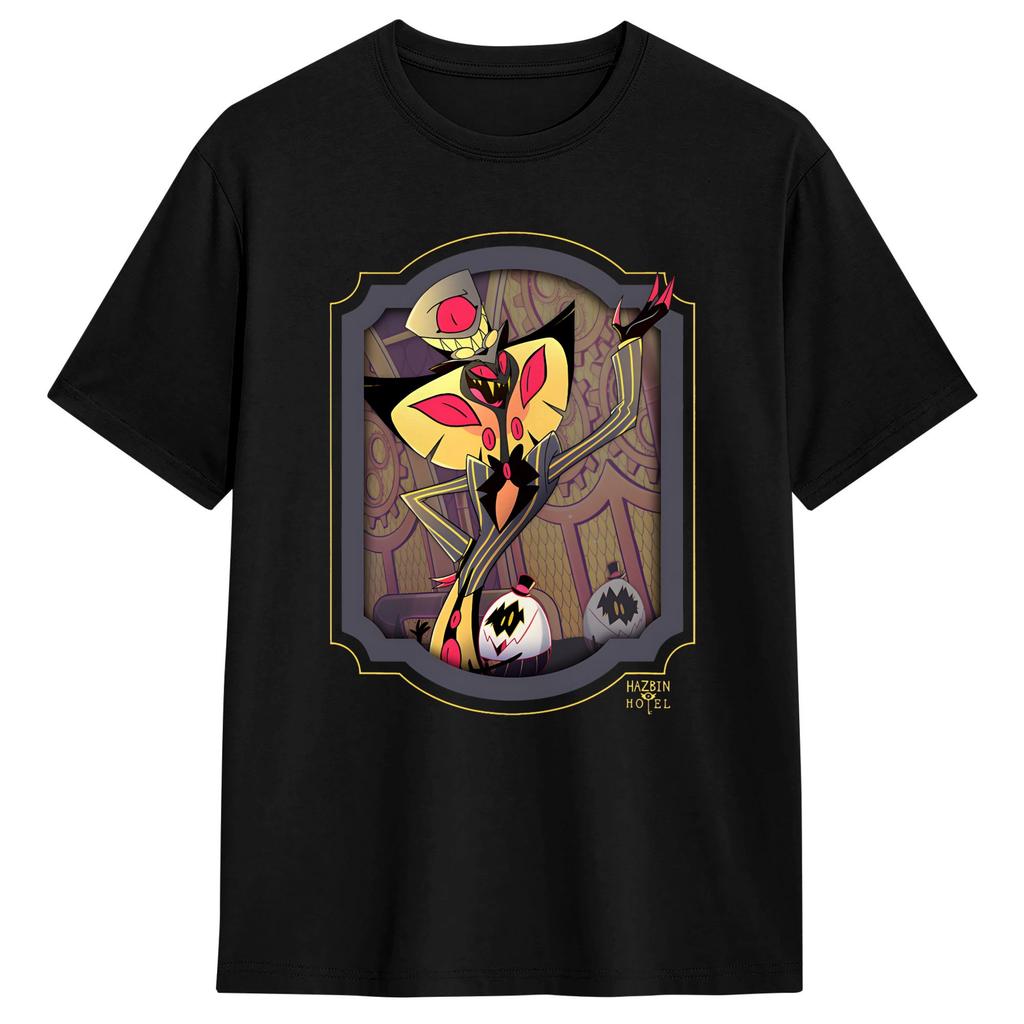 Funny Hazbin Hotels Tshirt For Unisex Crewneck 100 Cotton T Shirts The Tiny Terror Short Sleeve Tee Shirt Gift Idea Clothing