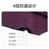 Womens Period Underwear With Lace Trim 4-Layer Leak-Proof Antibacterial Cotton Blend Menstrual Panties