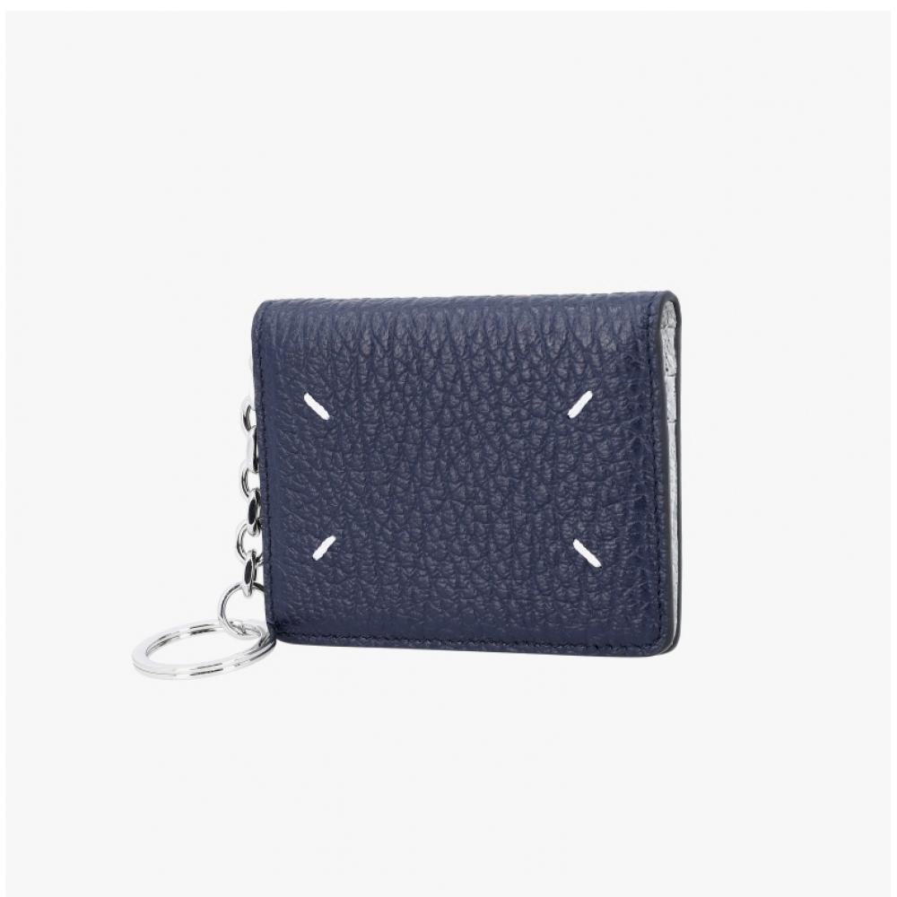 Maison Margiela Stitch Grain Keyring Card Wallet S56ui0128 P8844 Hb394