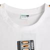 Puma Logo Crew Neck Sports Short Sleeve Tee Men Tops White 579516-02