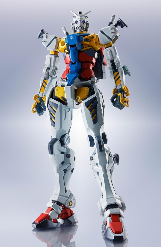 METAL ROBOT Spirits <SIDE MS> White Gundam Die-cast & PVC Pre-painted Figure, Approx. 155mm