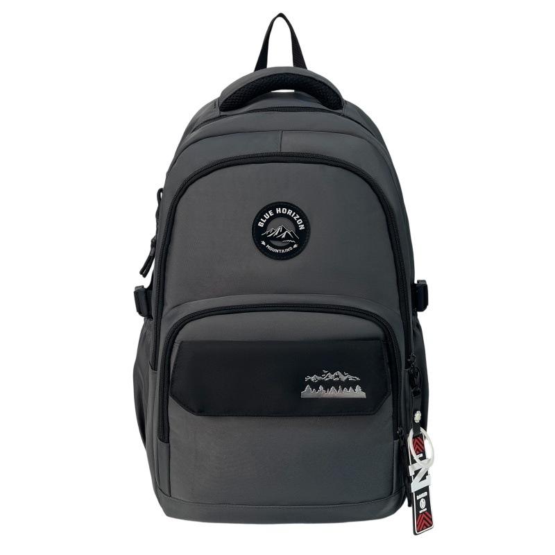 Schoolbag Middle school students men's schoolbag boys junior high school students 1011 new high school students large capacity strong spine backpack