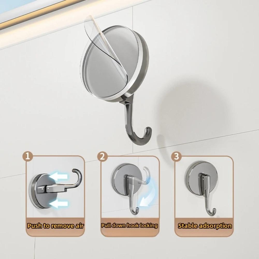 Wall Mount Bathroom Storage Accessories 2/3/4pcs Towel Hook New Bathroom Hooks  Home