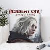 Decorative Pillow Cover Residents Evils 9 Merchandise Home Games Pillow Case Cover Zipper Multiple Sizes