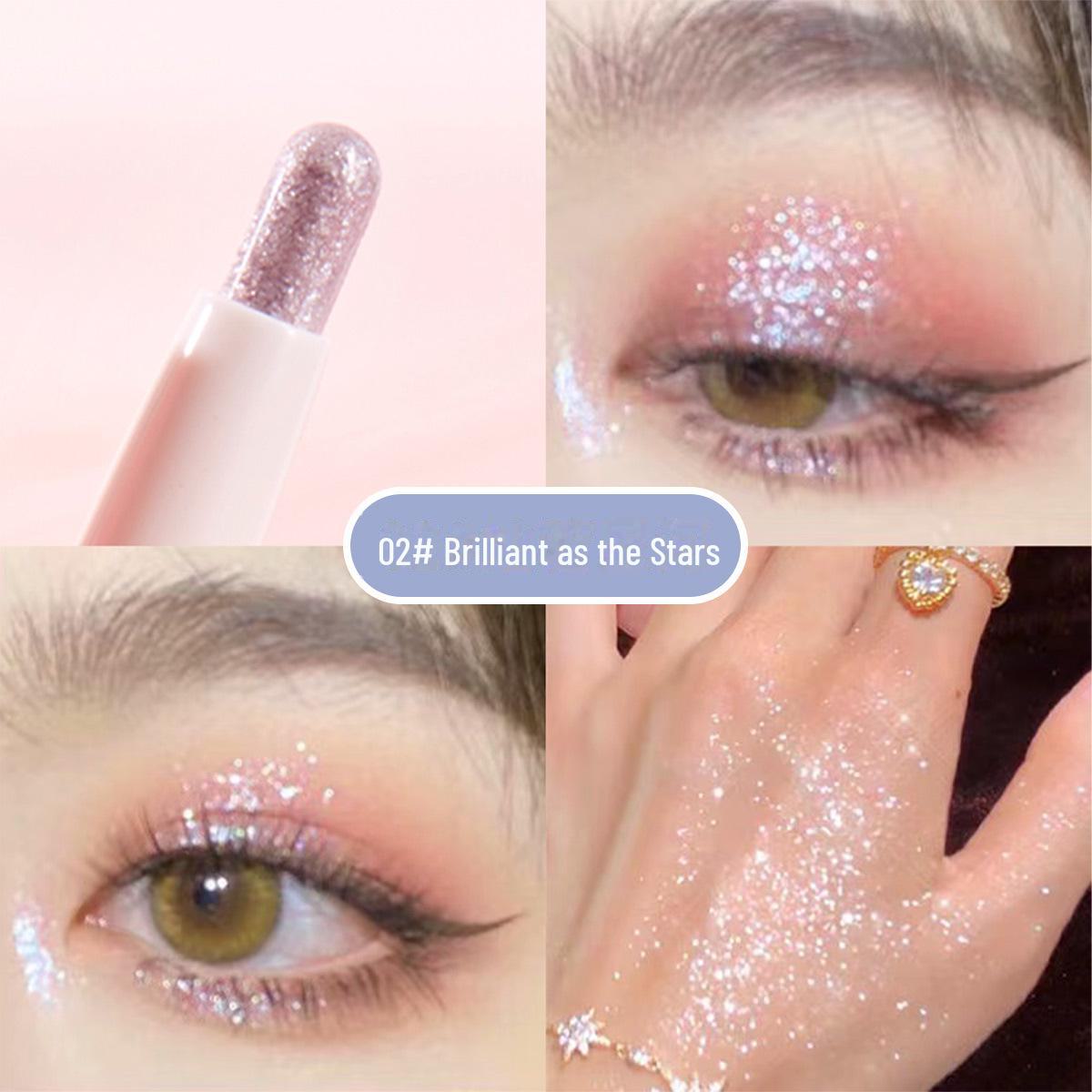 

Тени-карандаш для век SHAQINUO Luminous Galaxy — перламутровый карандаш с эффектом слезы и шелкопряда для начинающих. 1.5g