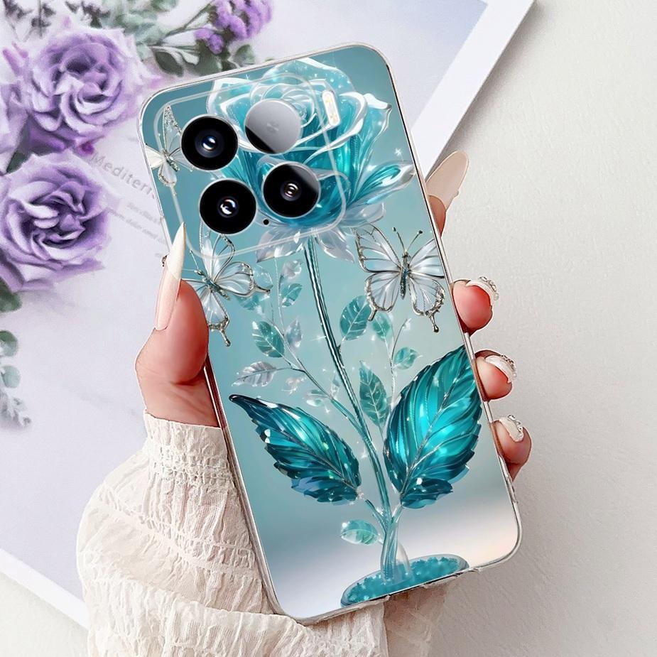For Xiaomi Mi 15 Pro 5G Case New Fashion Painted Cover Soft Silicone Slim Phone Case For Xiaomi 15 Pro Mi15 5G Back Cover Fundas