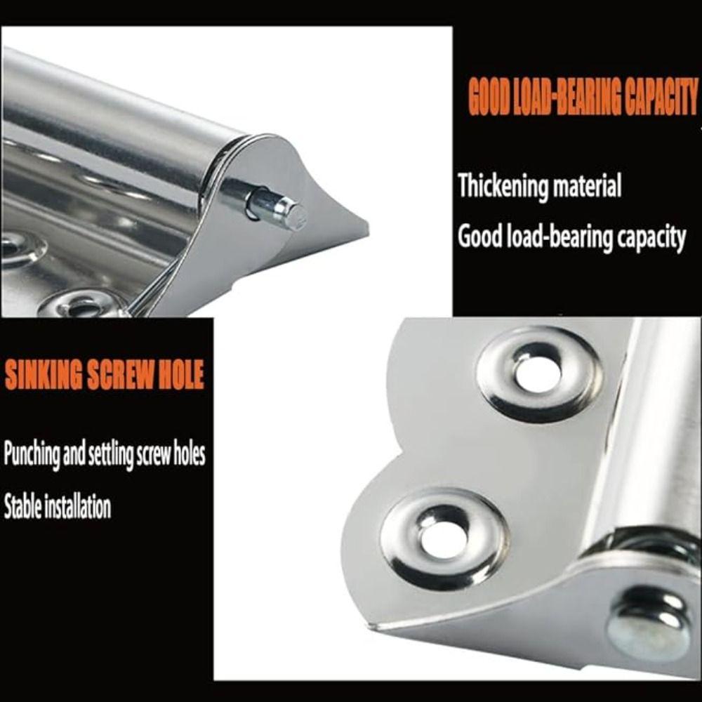 Edelstahl Federbelastete Scharniere Silber Türschließer Scharnier Selbstschließendes Scharnier Holztür