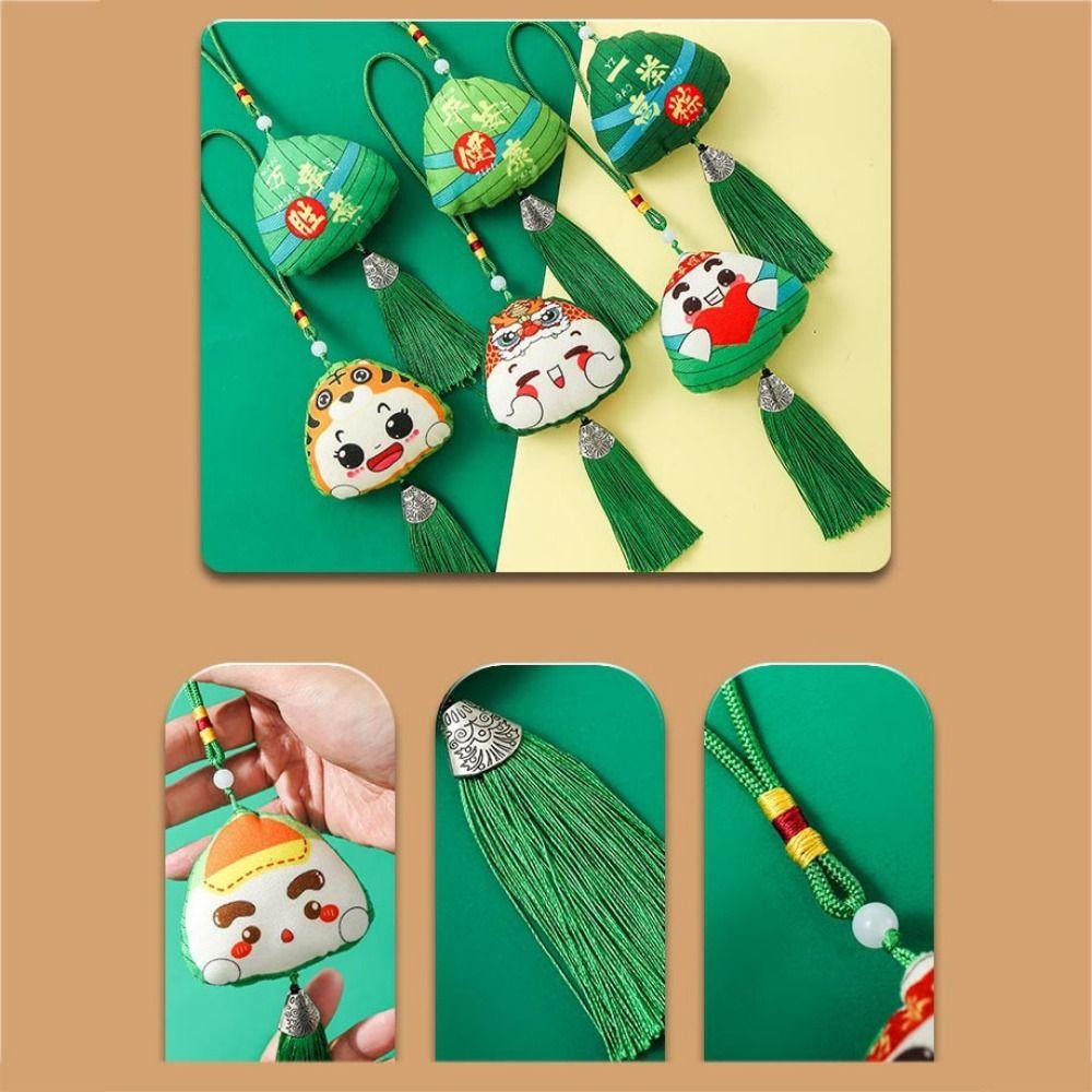 Cartoon Dragon Boat Festival Sachet Hanging Sachet Bag Portable Pendant Zongzi Sachet Pendant Home