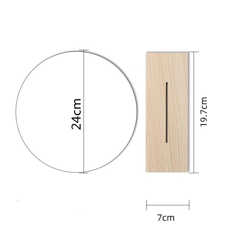 

Asymmetric Acrylic Moon Mirror for Students – Handmade DIY Desktop Makeup Mirror