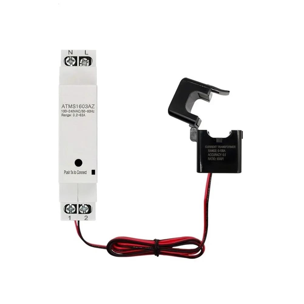 As Shown Electricity Meter Accurate Power Measurement Device Energy Consumption Monitor Cumulative Power Consumption