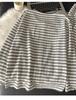 Korean Pink Striped Women's Pajama Set - Spring/Autumn 2026, Sweet Long Sleeve Cardigan Loungewear