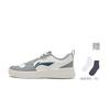 Li Ning First Cloud Abrasion Resistant Slip Resistant Low top Skateboard Shoes Men's Gray White AGCV189-5