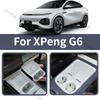 For Xpeng G6 2026~23 Car Central Control Wireless Charging Silicone Pad Anti-slip Water Cup Holder Pad Interior Auto Accessories