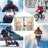 Motorcycle Handlebar Gloves Winter Snowmobile Hand Muffs Snowmobile Scooter Atv Motorbike Handle Grip Gloves For Cold Weather