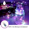 USB 30M 8 Function Copper String Lights LED Fairy Lights Living Room Bedroom Holiday Decoration Lights