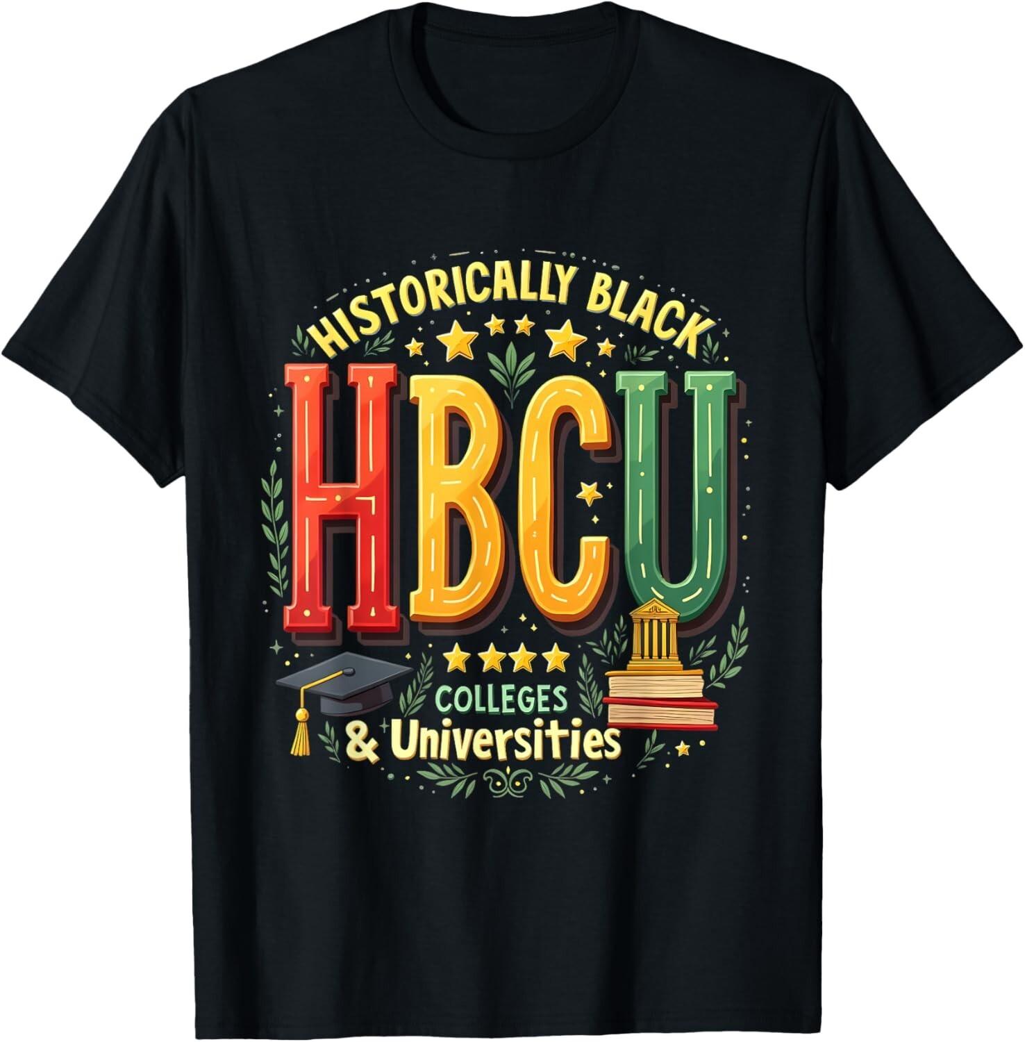 Historically Black Colleges HBCU Apparel Universities unisex T-Shirt Mens Womens Tees Top S
