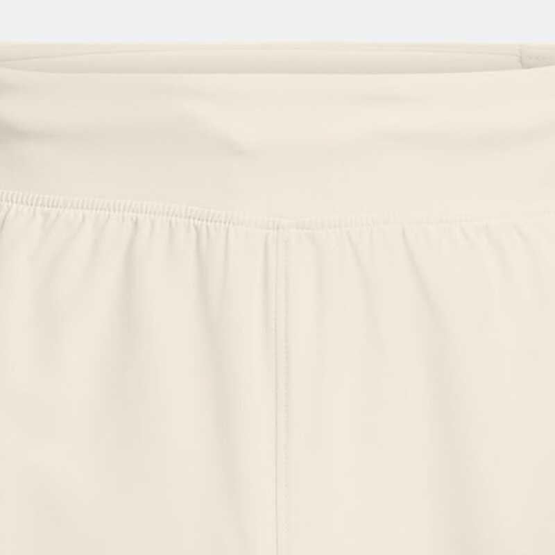 Under Armour Comfortable Breathable Sports Woven Solid Color Lace-Up Mid-Rise Casual Shorts Men shorts Beige 1383268-110