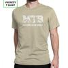 Mountain Bike Vintage MTB TShirts Distressed Design T Shirt Man Wholesale Clothes Novelty Crew Neck Purified Cotton Tees