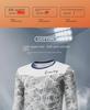 Men's Lightweight Cotton Crew Neck Top - Comfortable, Breathable, Fitted Youth Essential for Autumn.