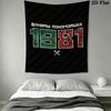 Lokomotiv Moscow Glory Wall Hanging Printed Fabric Blanket Decorative Tapestries for Bedroom Living Room Home Decor