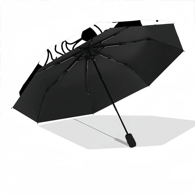 1pc Doodle Animals Automatic Open/close Umbrella, 8-Rib sturdy structure, Auto Folding/Opening, Portable Travel Umbrella for Women,232