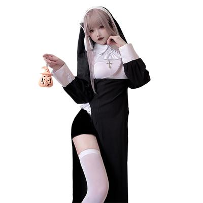 Milky Time Women's Sexy Sister/Nun Halloween Costume (L)
