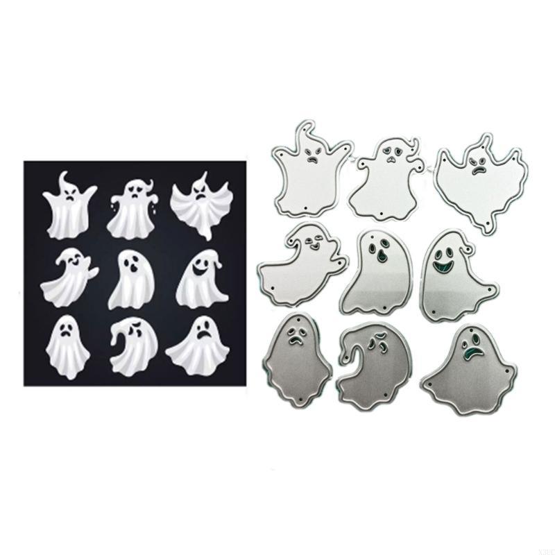 Metal Cutting Dies Carbon Steel Halloween Stencils for Card Making Album Decor X3UC