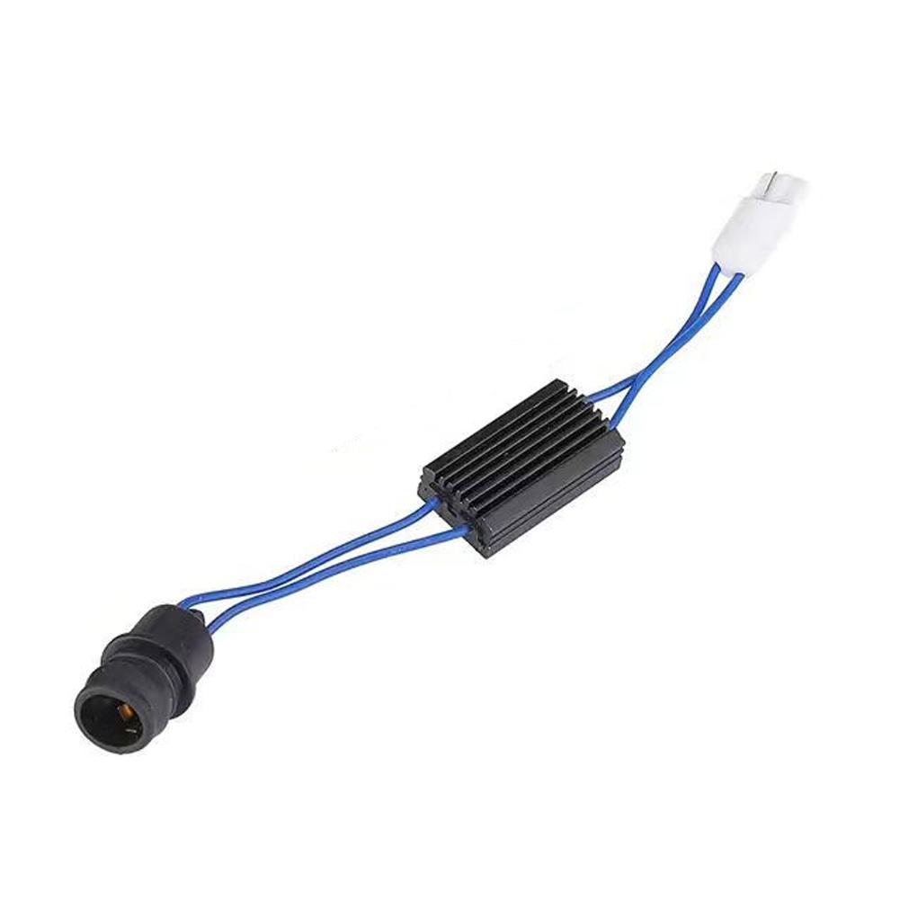 T10 12V LED Canbus Decoder Cable Load Resistance Warning Decoder Eliminates Light Faults Decoders Plug and Play