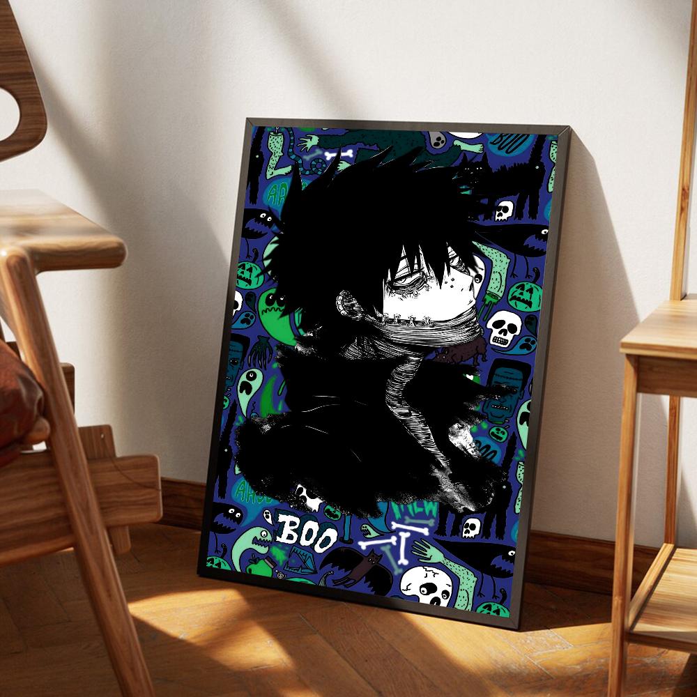 Boku No Hero Academia Aizawa Shouta Dabi Self-adhesive Art Poster Whitepaper Prints Posters Artwork Aesthetic Art Wall Painting