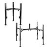 Regulable Height Dog Bowl Stand Durable Carbon Steel Featuring Antislip Base For Stable Pet Feeding Comfortable