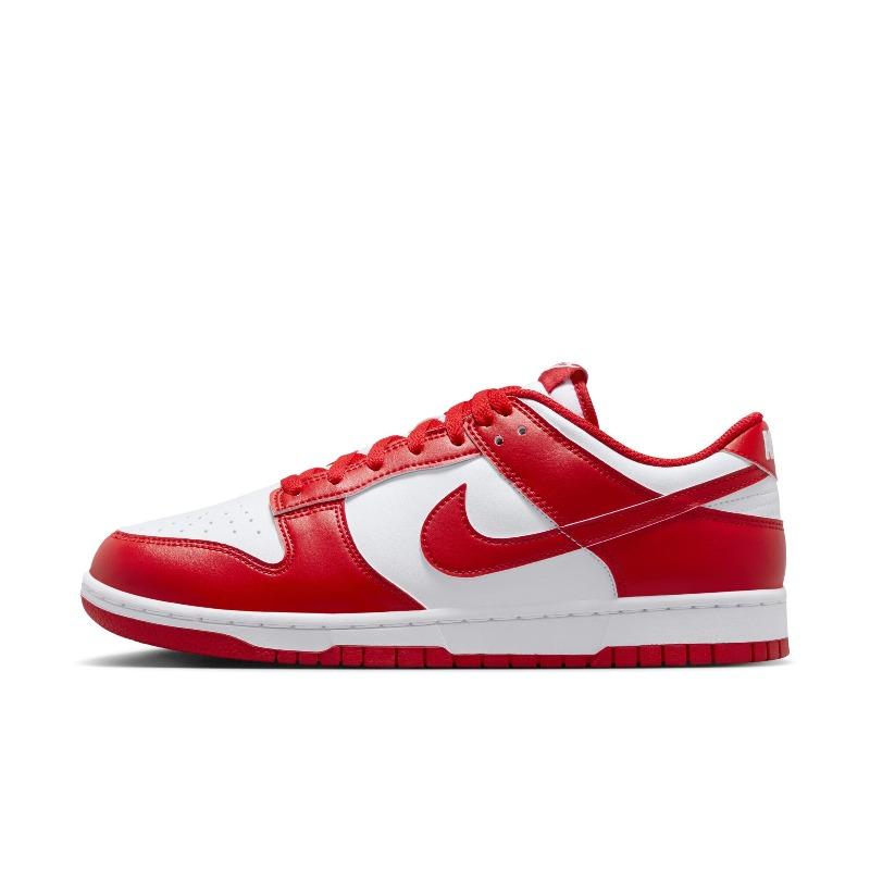 

Nike Men s Rubber-Tread Low Top Sports Shoes - Spring Board Shoes - Flat Bottom Retro - NIKE DUNK LOW HF5441 49.5 червоний