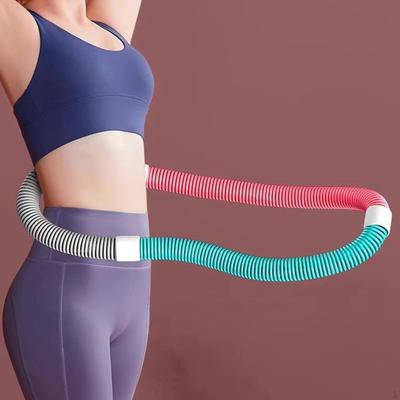 Zatížená a skládací fitness obruč pro domácí použití,