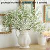 Plant Artificial Gypsophila Plastic Flowers Wedding Hotel Party Home Decorations