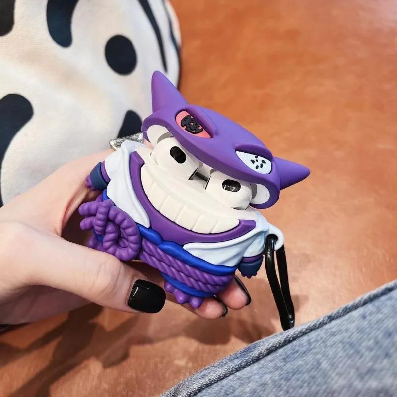 For Airpods 4 3 2 1 Case 2024 Pokemon Purple Gengar Shockproof Earphone Anime Cover For Airpods Pro 2 Case For Kids Funda