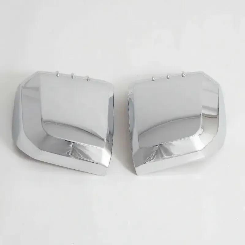 For Toyota HiAce Granvia Commuter  - ABS Car Rearview Side Mirror Cover Wing Cap Exterior Door Trim Adhesive Sticker