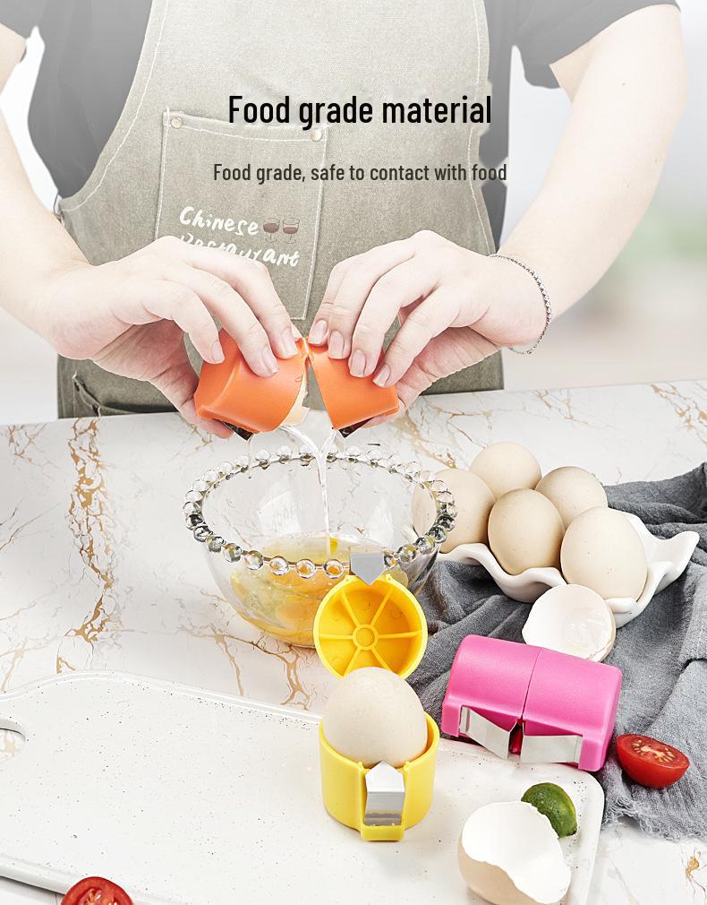 Kompaktní šlehač vajec a otvírák skořápek pro kuchyň