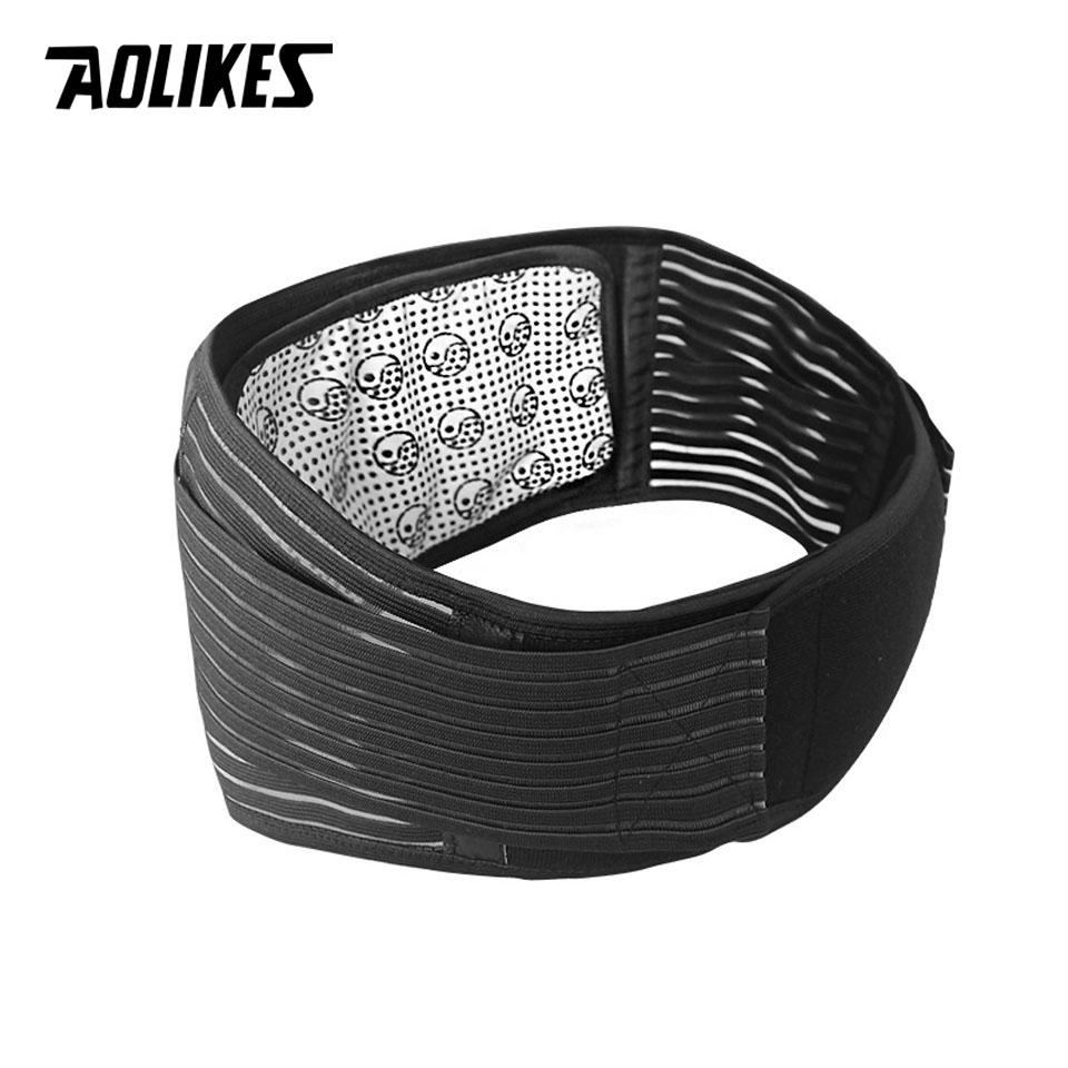 Aolikes Tourmaline Self Heating Magnetic Waist Belt Back Support Lumbar Warm Protector Posture Corrector