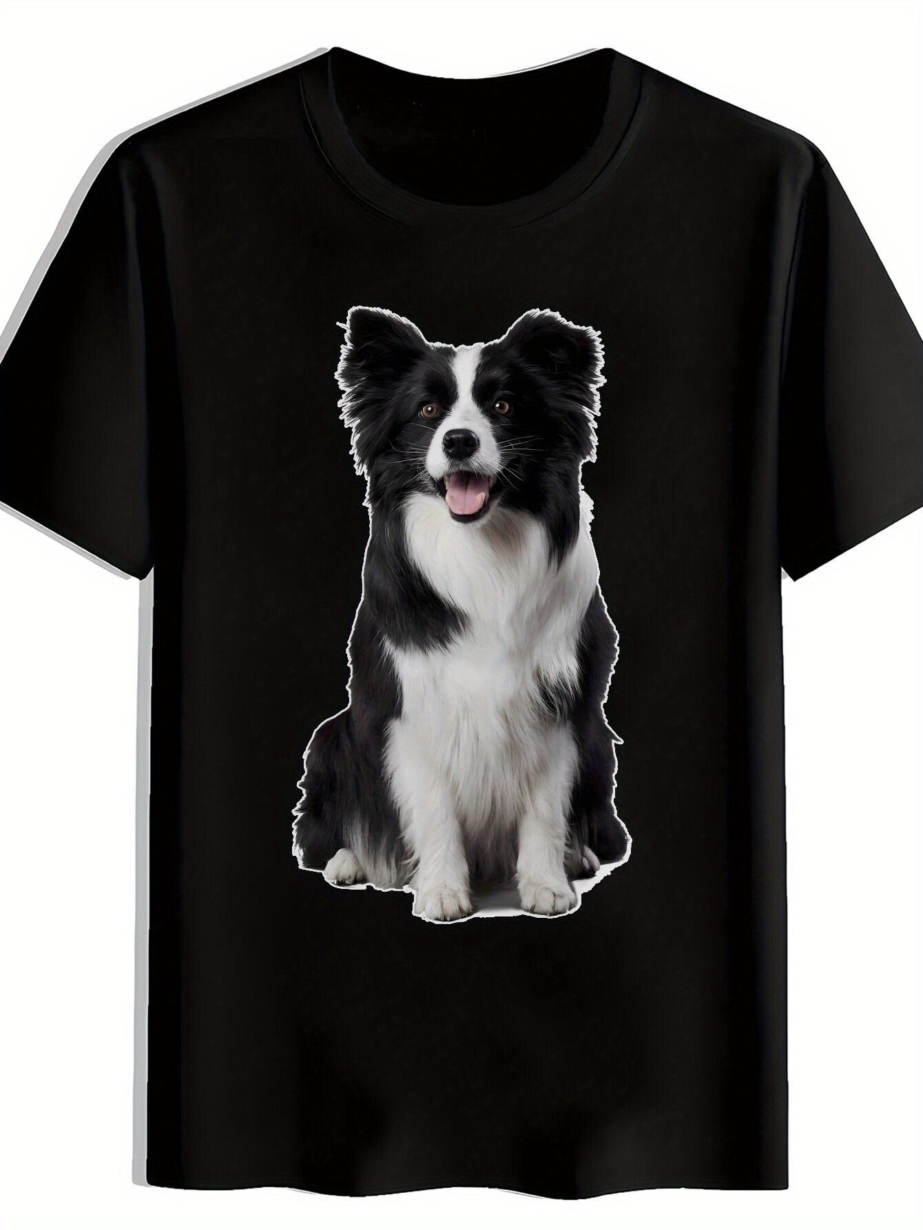 T-shirt A Fun Doberman Dog Graphic Print Short-Sleeve XL