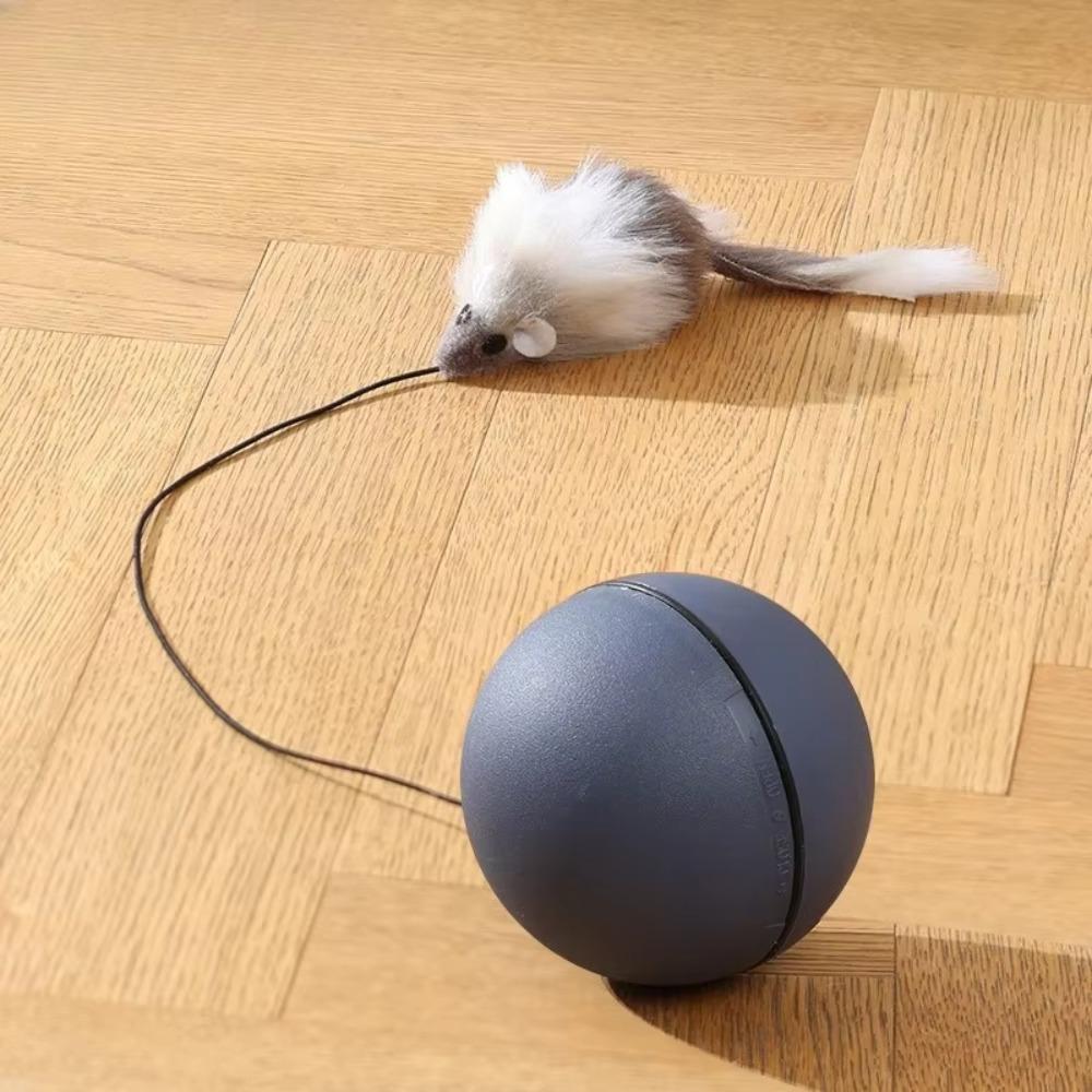 ABS Automatic Electric Cat Toy Interactive Cat Ball Toys Automatic Rolling Ball Toy  Pet Supplies