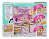 MGA Mini Verse Mini Kitchen Kitchen Playset with UV Resin Mystery Mini Oven Mitt Ages Light, Collectible, DIY, Play, Exclusive, Recipe, (Not Edible),