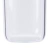 Bathroom Containers Multifunction Transparent Cotton Swabs Storage Canister with Lid for Home Swan
