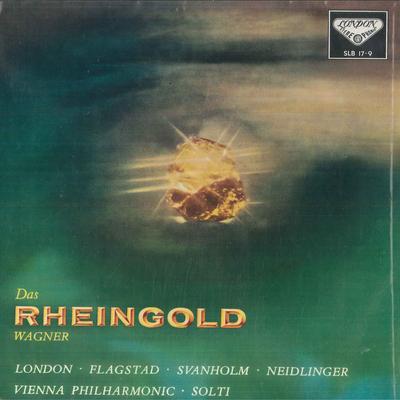 Disco LP GEORG SOLTI ORQUESTA FILARMÓNICA DE VIENA Wagner El Oro del Rin SLB1719 LONDON 1960 Japón Clásico Usado
