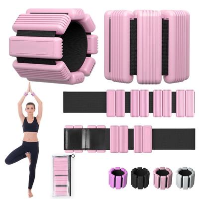 Handgelenk- und Knöchelgewichte für Frauen, tragbares, starkes Arm- und Beingewichte-Armband 2er-Set, verstellbare Knöchelgewichte zum Gehen, Yoga, Tanzen, Barre, Fitnessstudio