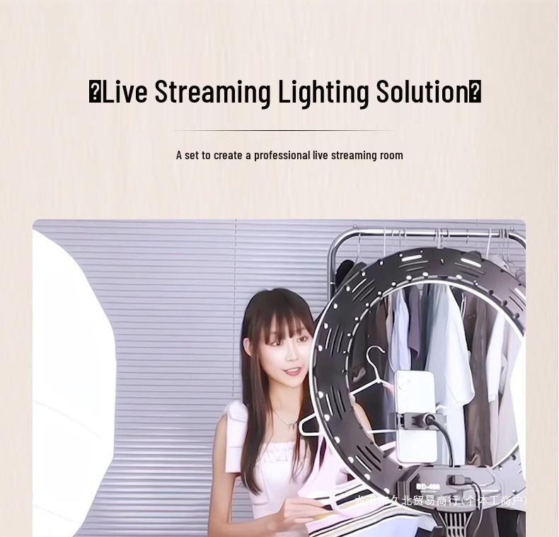 Professional Deep Throw Softbox Light for Photography & Live Streaming