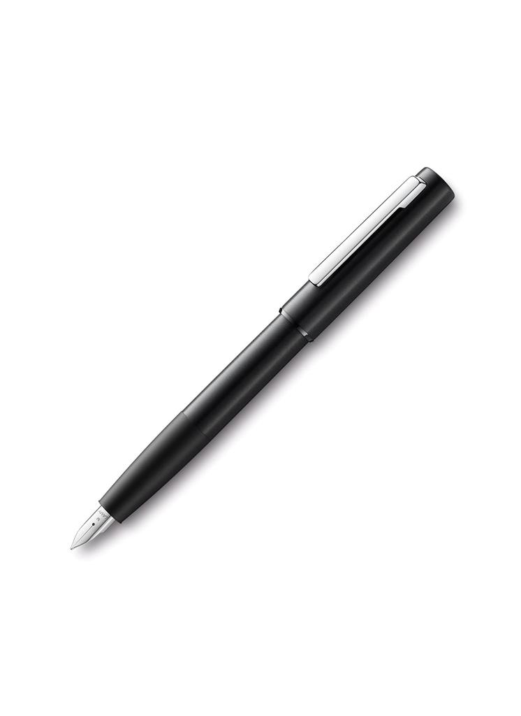 LAMY Aion Fountain Medium Officially Imported Pen, Nib, Black, L77BK-M, Dual-Use,