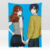 anime HHorimiya Story Throw Soft Flannel Blanket for Bed Bedroom Sofa Picnic Throw Skinfriendly Breathable Gift Cover