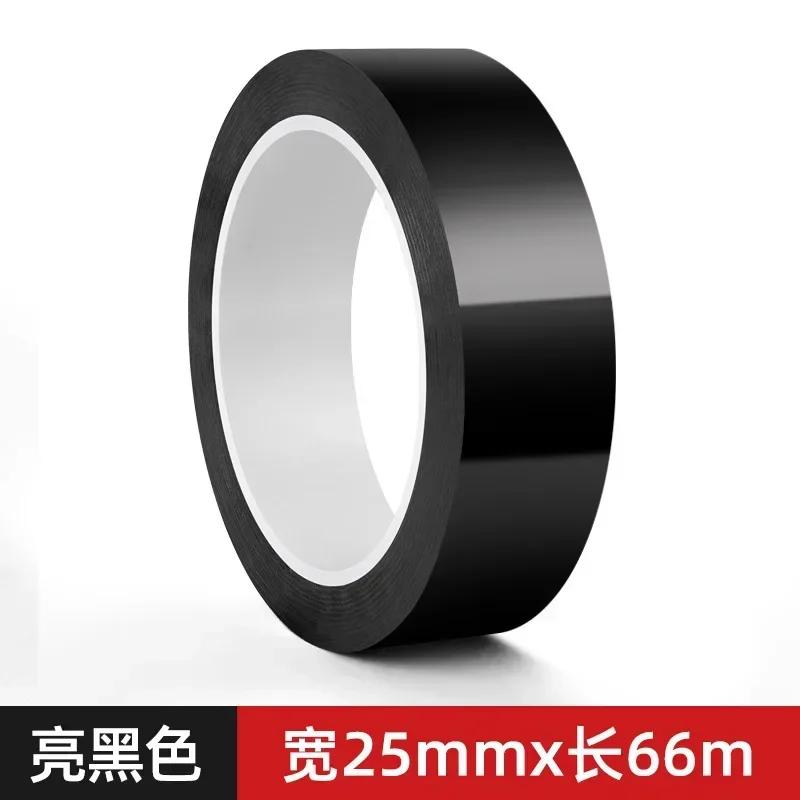 PVC Car Edge Protector Sticker Universal Fit for Automotive Window Trim and Side Molding DIY Bodywork Decoration Black Line Tape