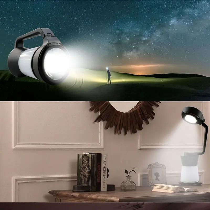TAIKOO High Quality 200lm Tent Flashlight Retro Camp Lights 3 in 1Multifunctional LED New Outdoor Camping Light Lamp Lantern